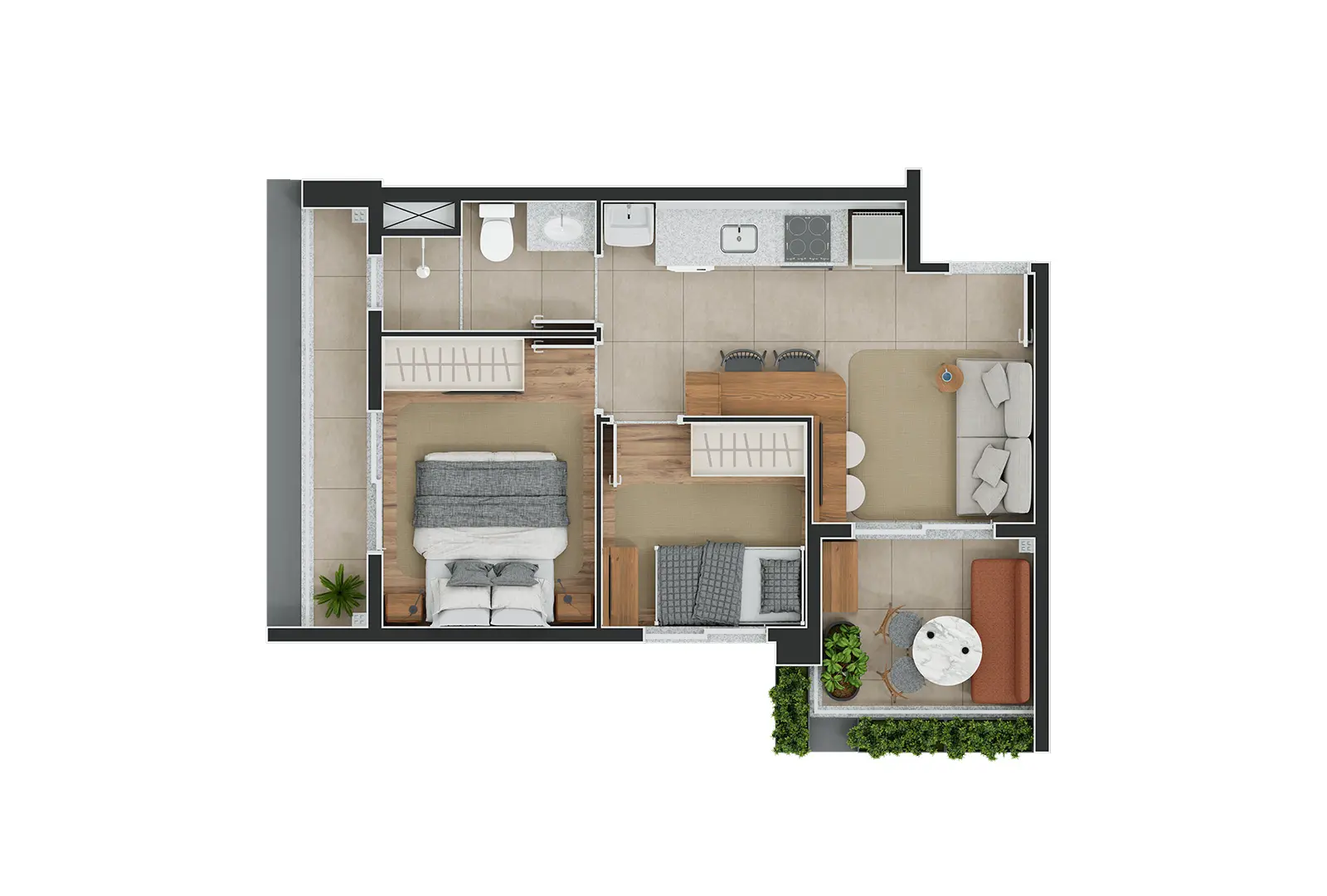 2 Dorms